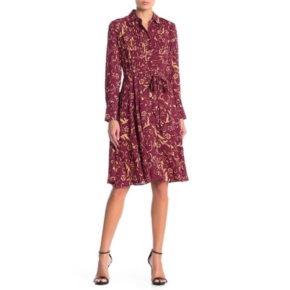 Nanette Lepore Dresses & Skirts - Nanette Lepore  Shirtdress with Belt Sz 14